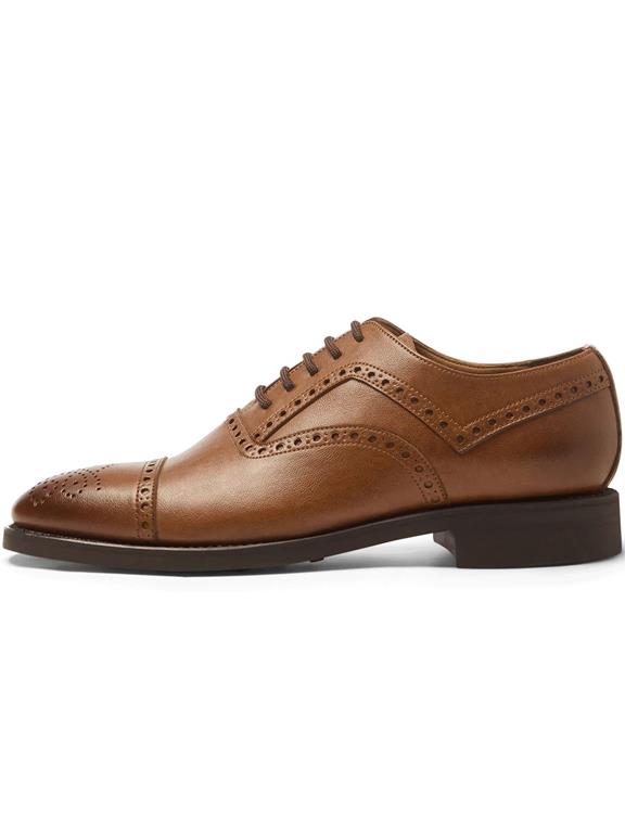 Will's Vegan Store Goodyear Welt Brogues Tan